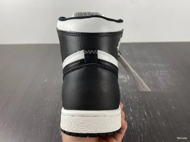 Rep TBK White Jordan 1 Black High Retro 85 BQ4422-001 (2023) 0404